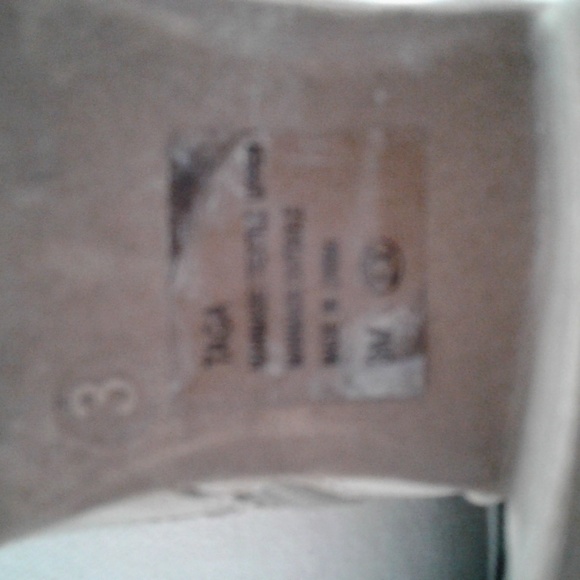 Pop Girls Light Tan Ankle Boots - Picture 6 of 7